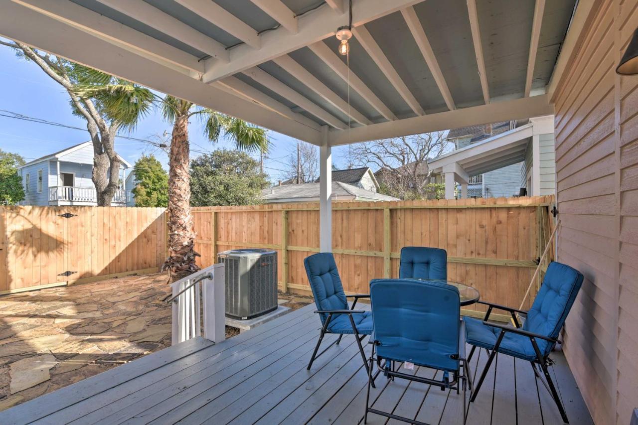 Bright Galveston Cottage Close To Beach And Strand Eksteriør bilde