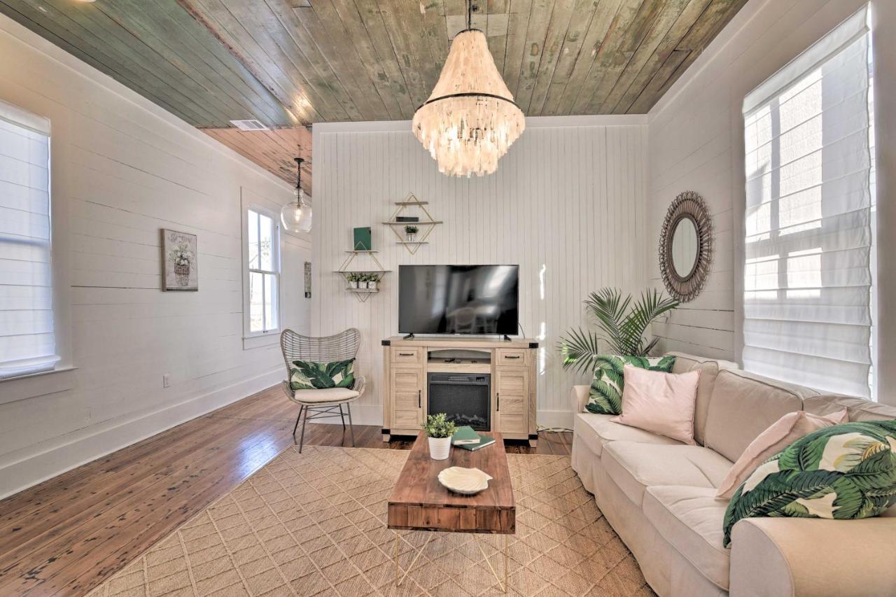 Bright Galveston Cottage Close To Beach And Strand Eksteriør bilde